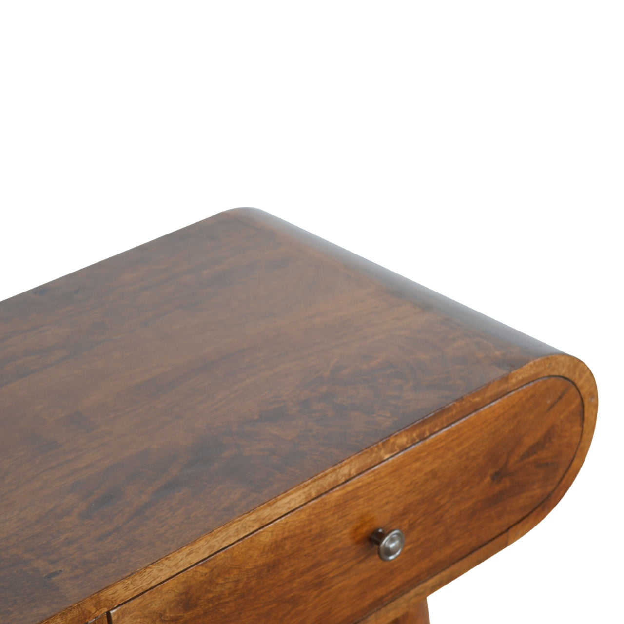 London Console Table in Chestnut Finish