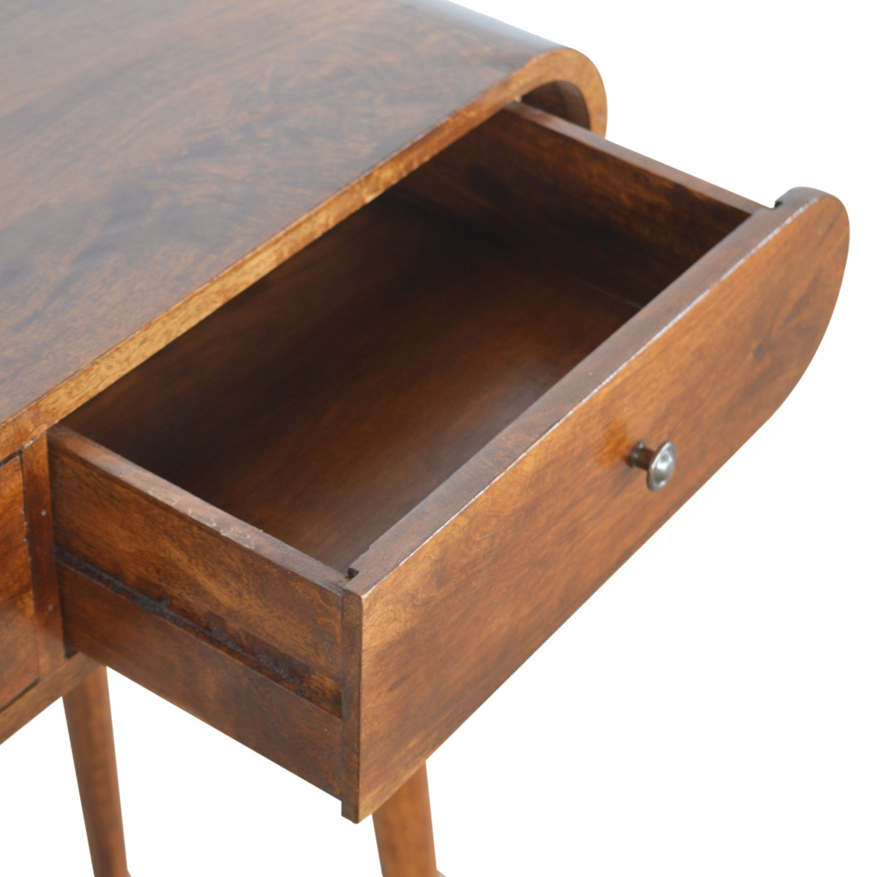 London Console Table in Chestnut Finish