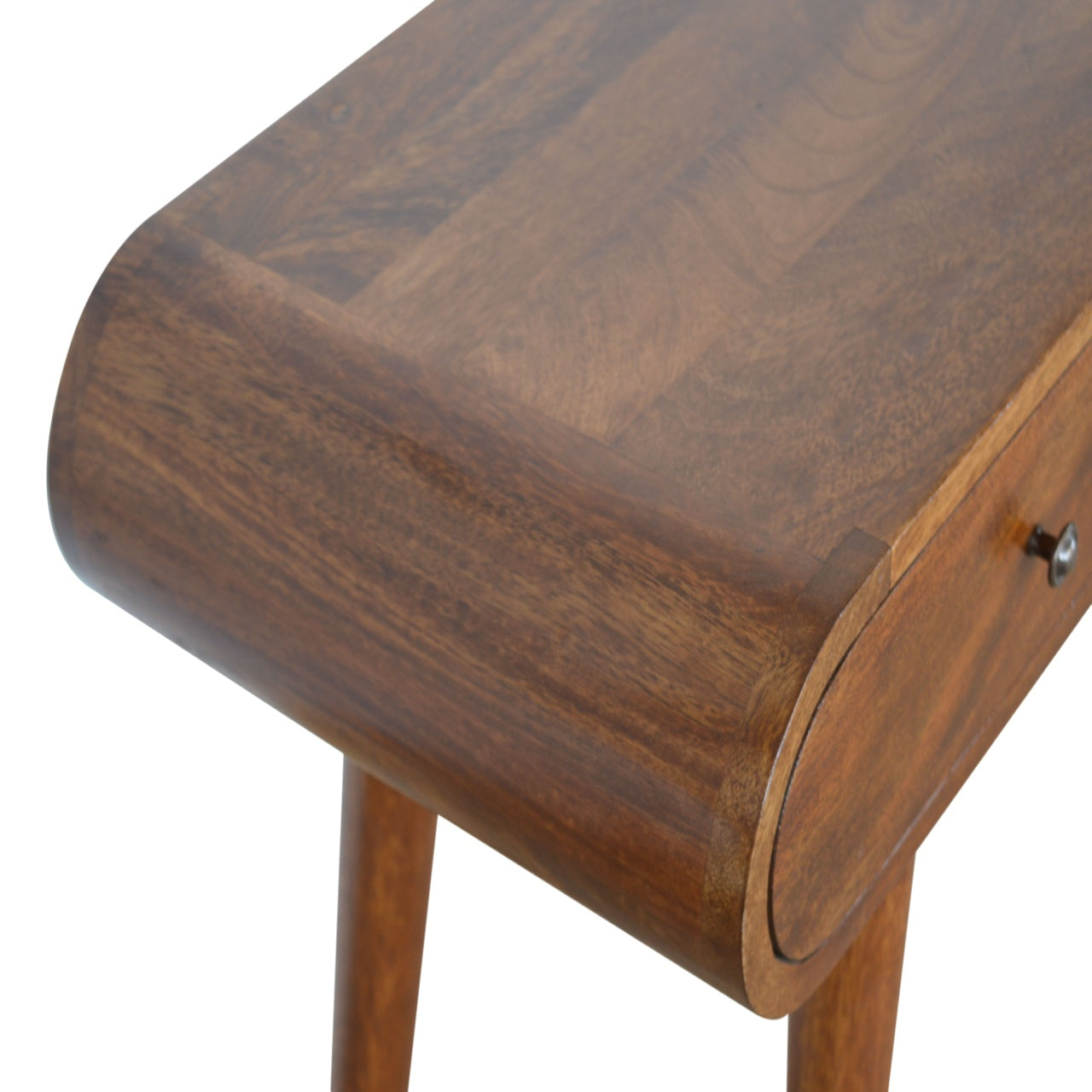 London Console Table in Chestnut Finish