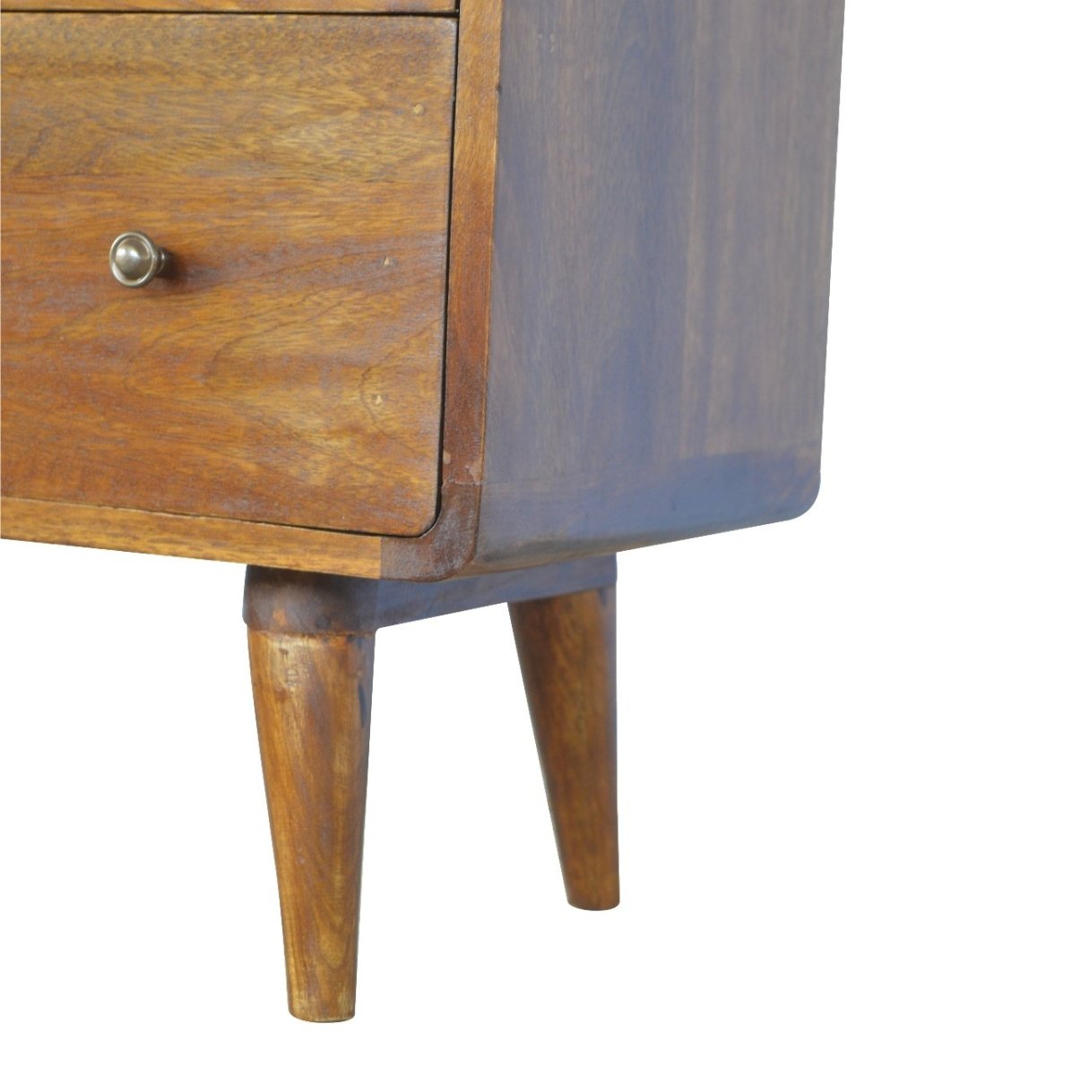 Rounded Chestnut Chest Of Drawers - V - LOOX