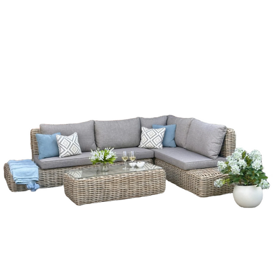 Amalfi Collection Outdoor Large Corner Set