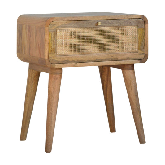 Axel - Rattan Bedside Table