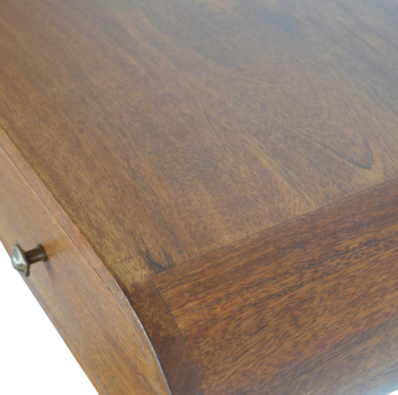 London - Floating Console Table in Chestnut Finish