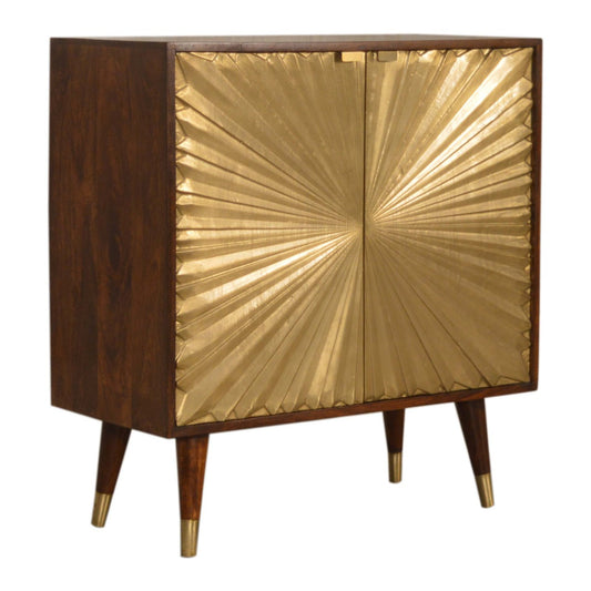 The Solace Gold Cabinet