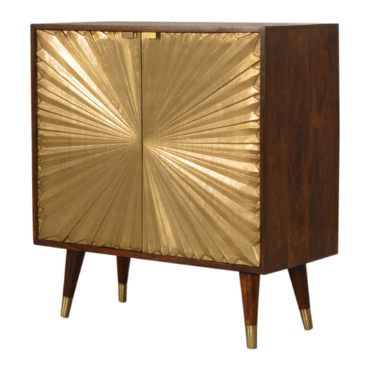 The Solace Gold Cabinet