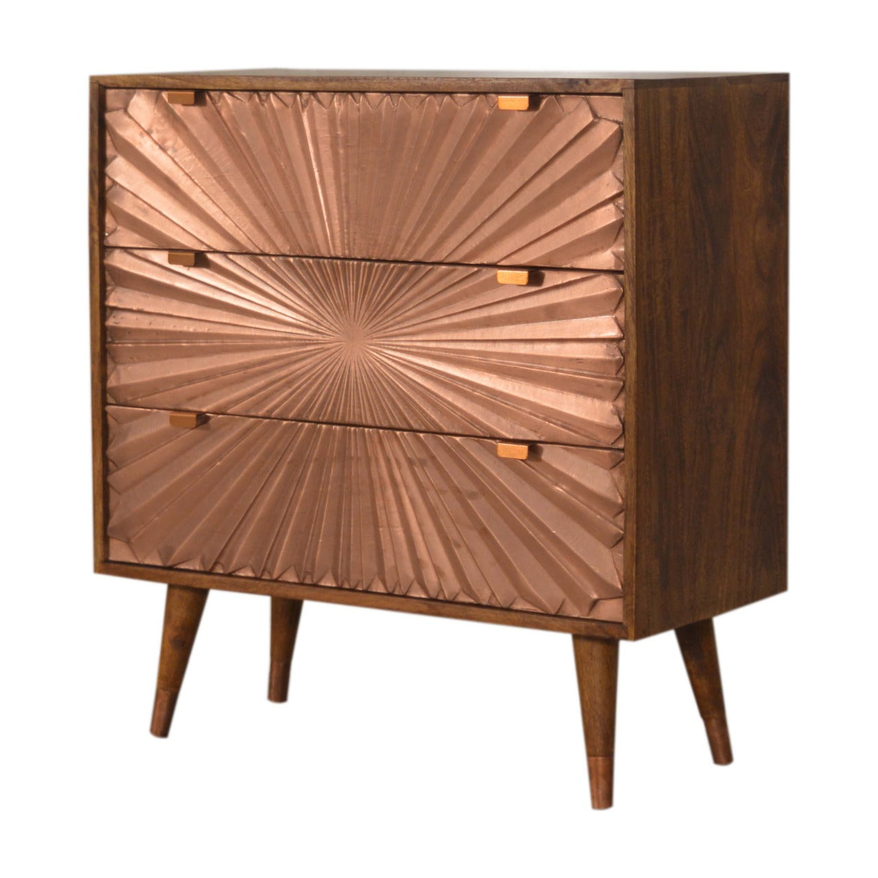 Solis - Copper Chest of Drawers