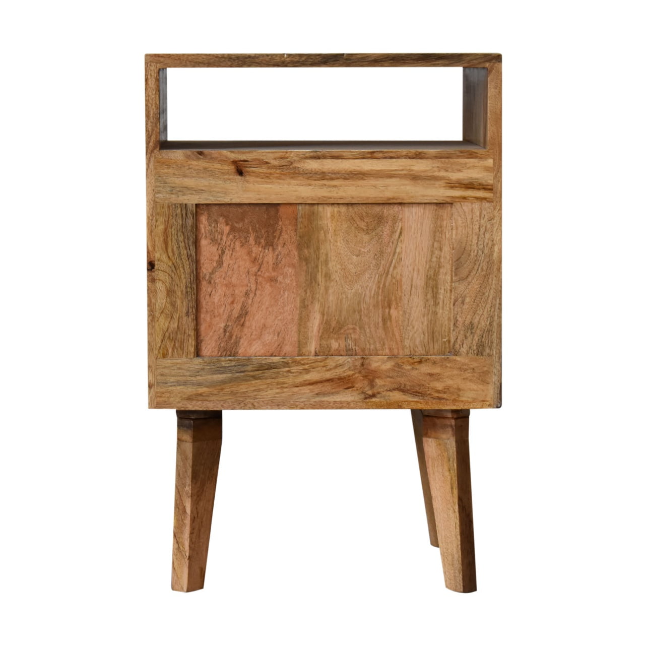 Rattan Knit Bedside Table