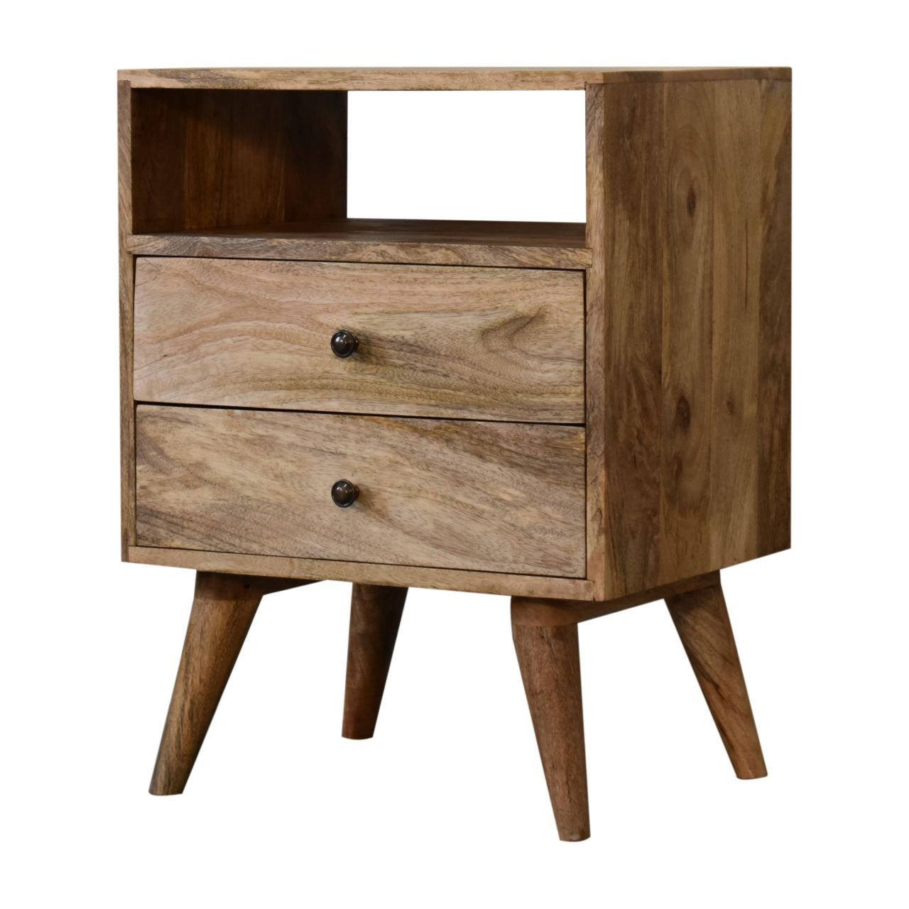 Thorne - Classic Bedside Table in Oak-like Finish