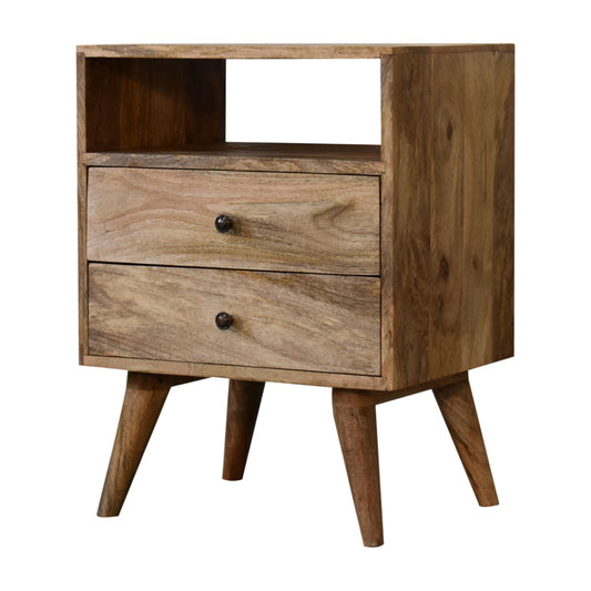 Thorne - Classic Bedside Table in Oak-like Finish