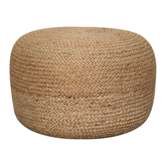 Natural Jute Pouf