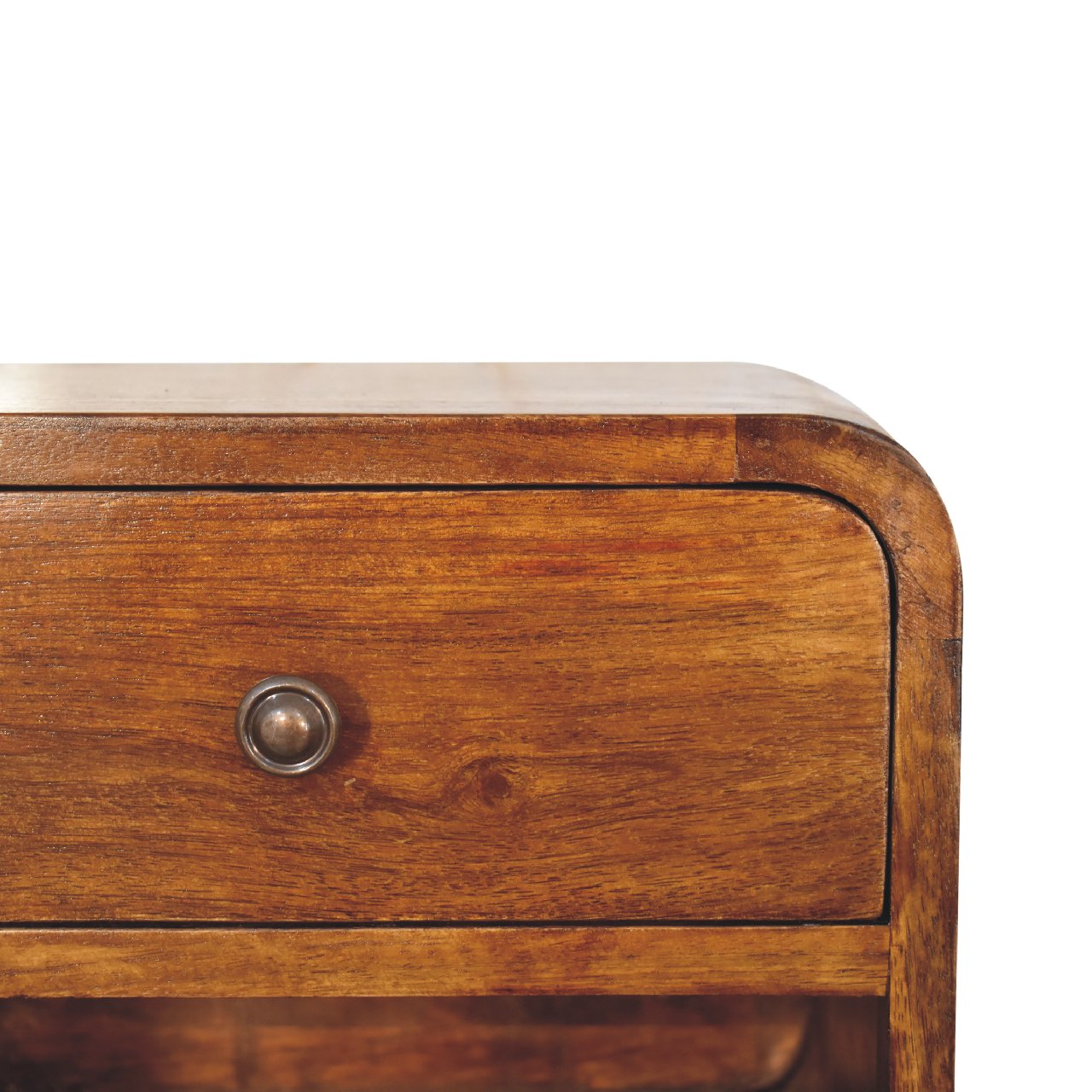 Floating Rounded Mini Bedside Table
