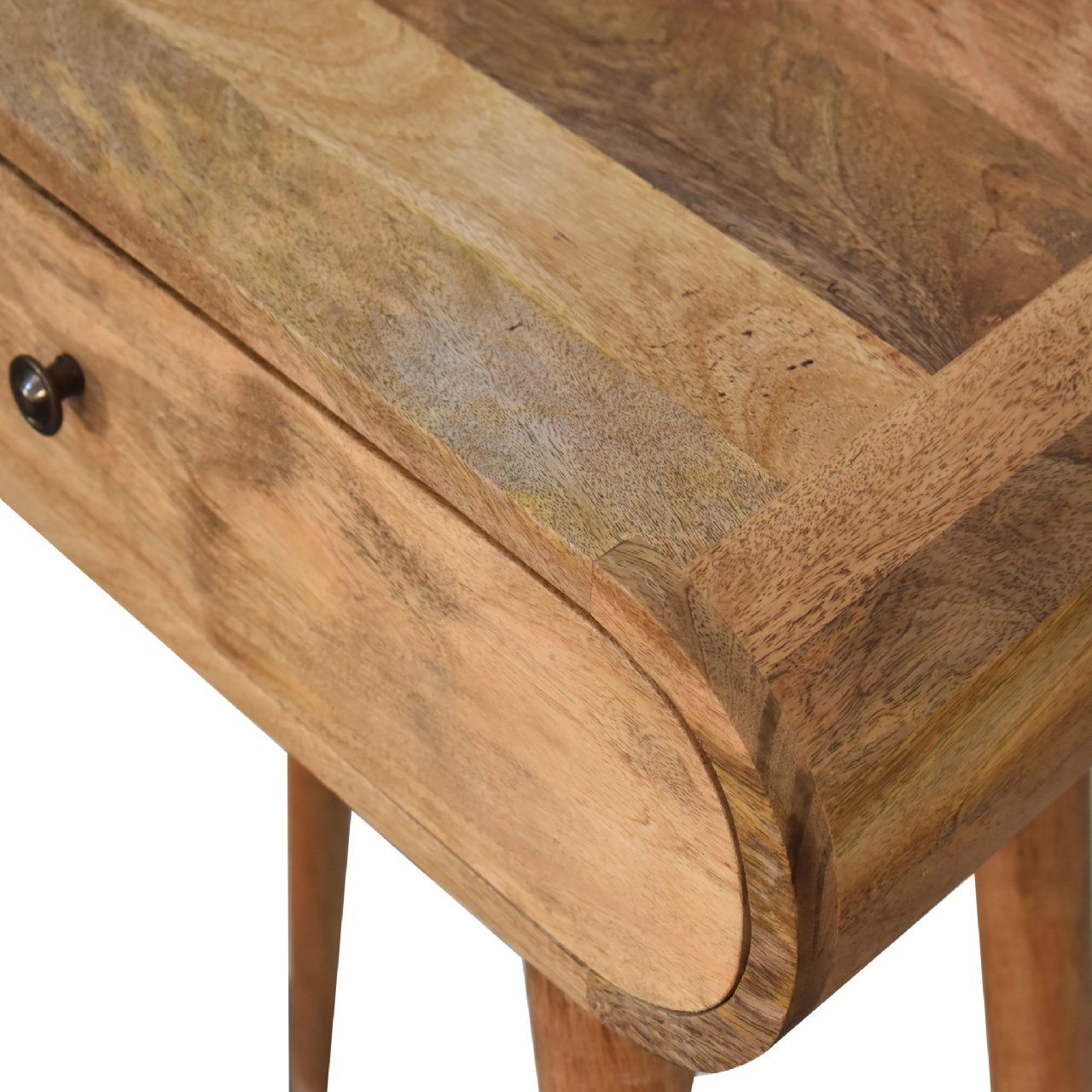 London - Mini Console Table in Oak-like Finish