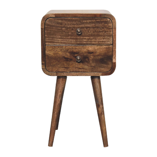 Grey Washed Mini Bedside Table
