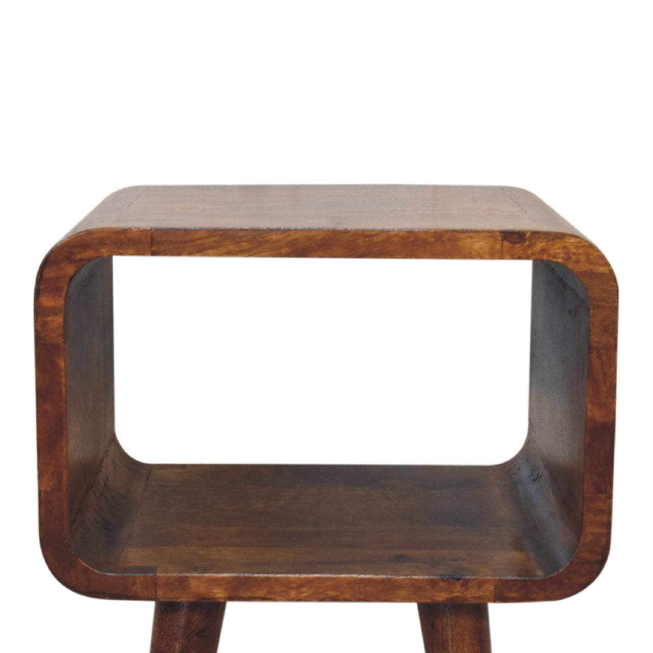 Sjo - Bedside Table in Chestnut Finish