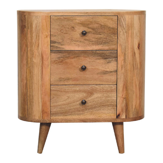Mini Cabinet in Oak-ish Finish