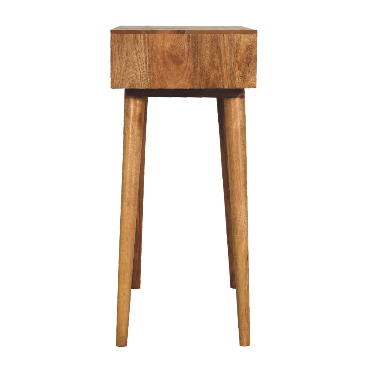 Foldable Dressing Table on Oak-like Finish