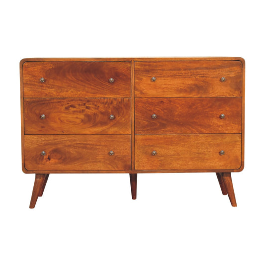 Nordic Style Double Chest Of Drawers