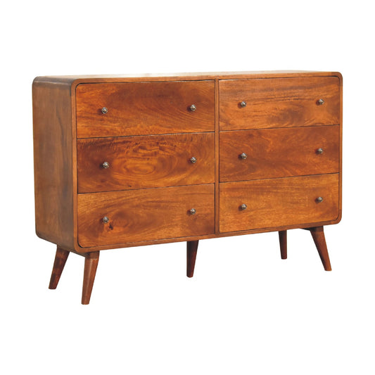 Nordic Style Double Chest Of Drawers