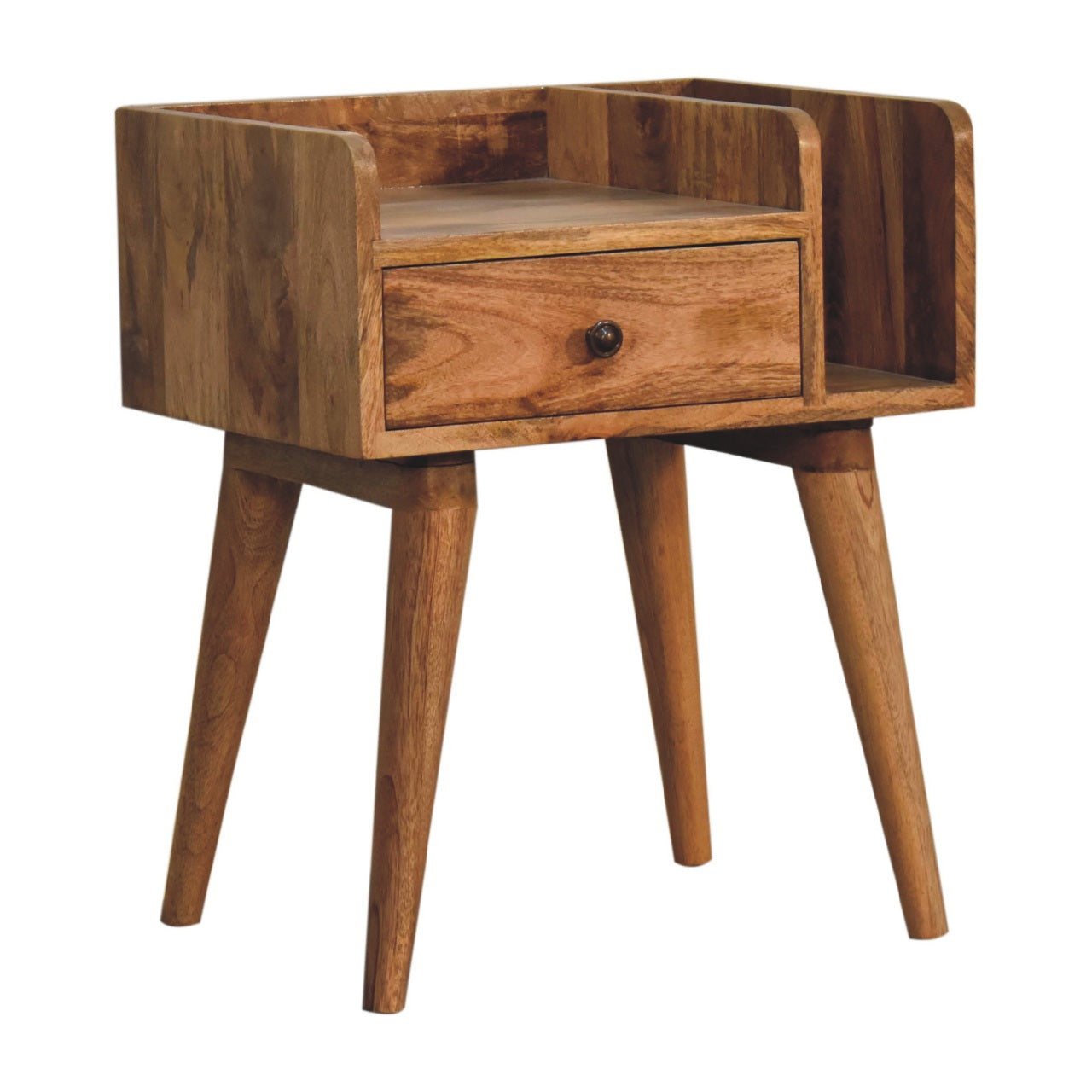 Collective - Bedside Table in Oak-like Finish