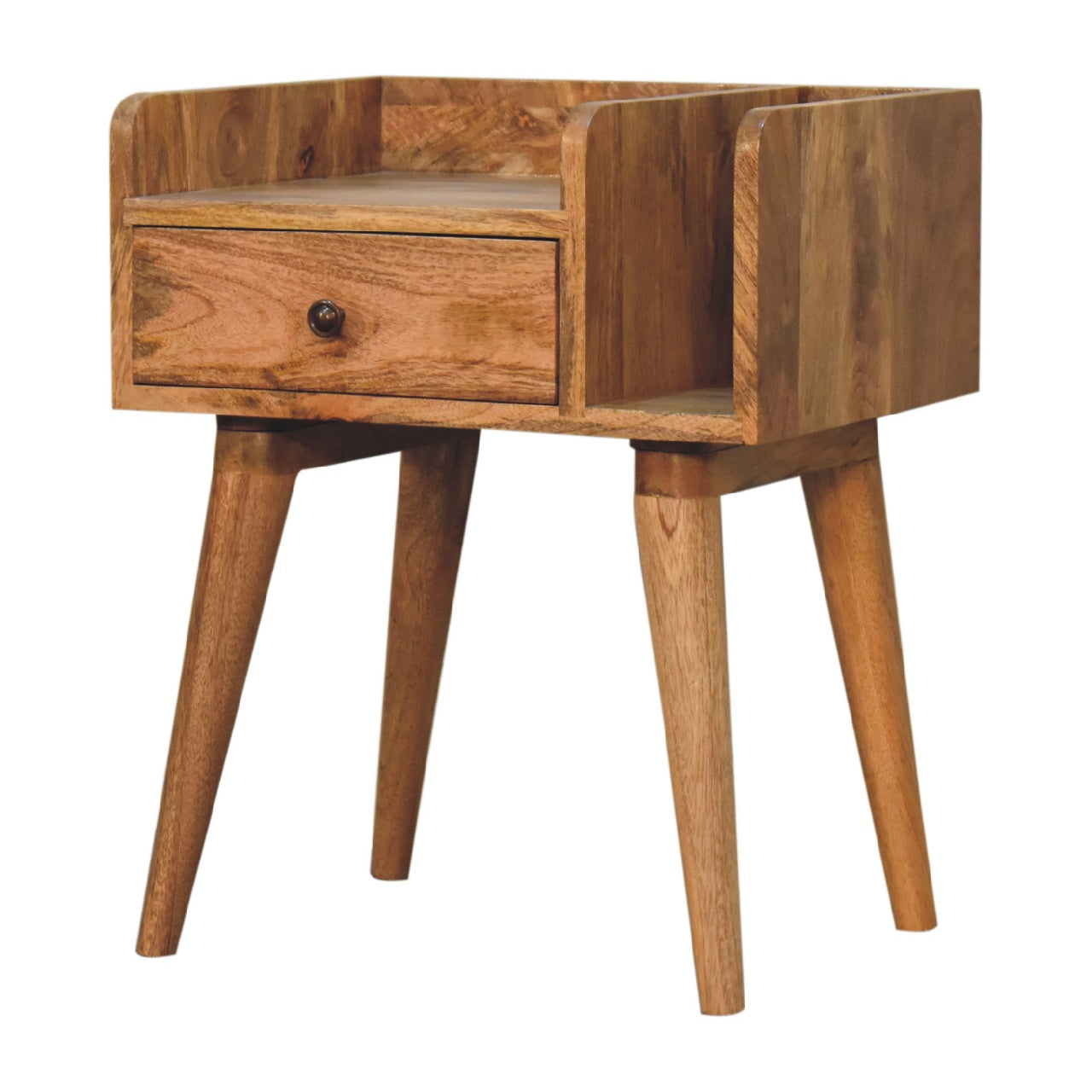 Collective - Bedside Table in Oak-like Finish