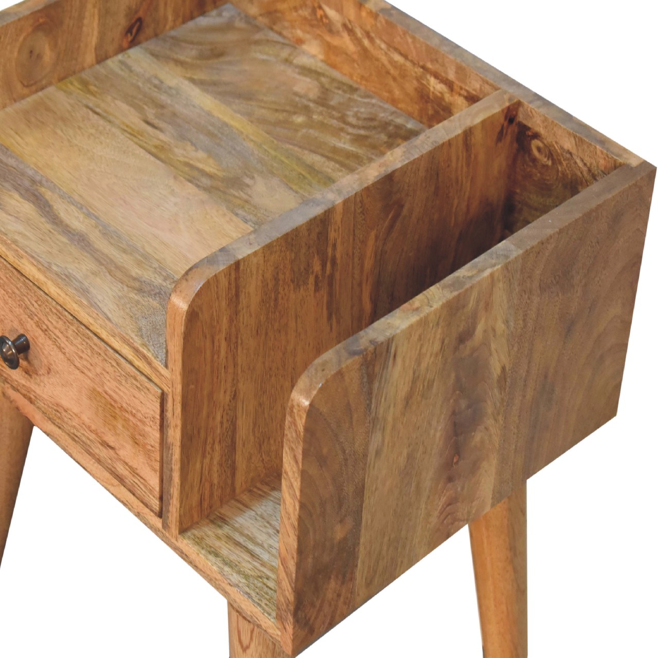 Collective - Bedside Table in Oak-like Finish