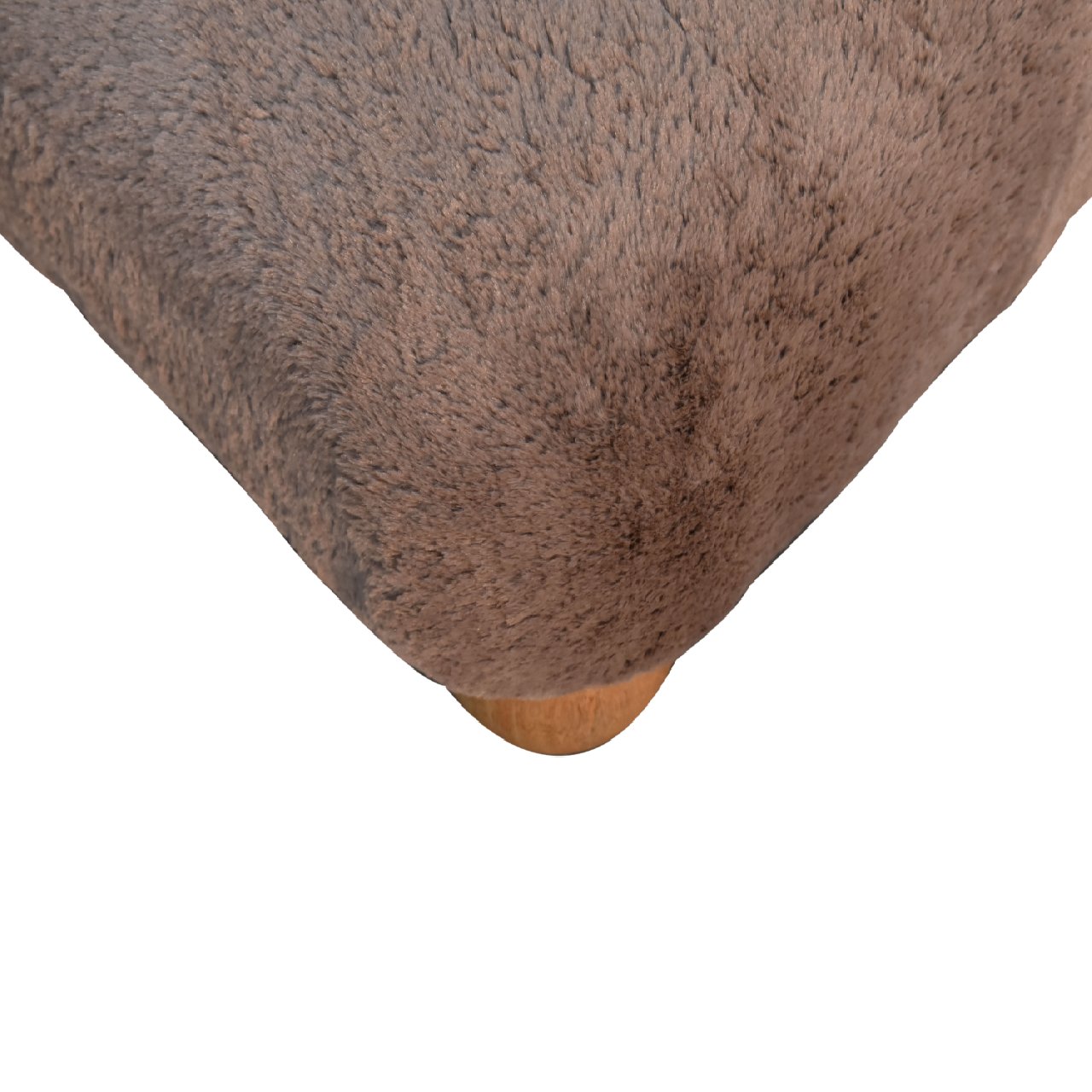Nook - Faux Fur Nordic Footstool