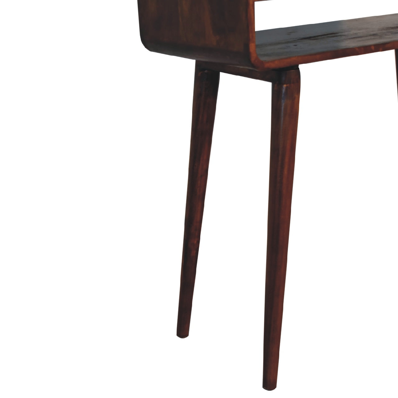 Sonata Console Table in Chestnut Finish