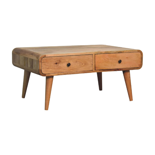 Sonata Coffee Table in Oak-like Finish