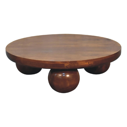 Wooden Ball Coffee Table