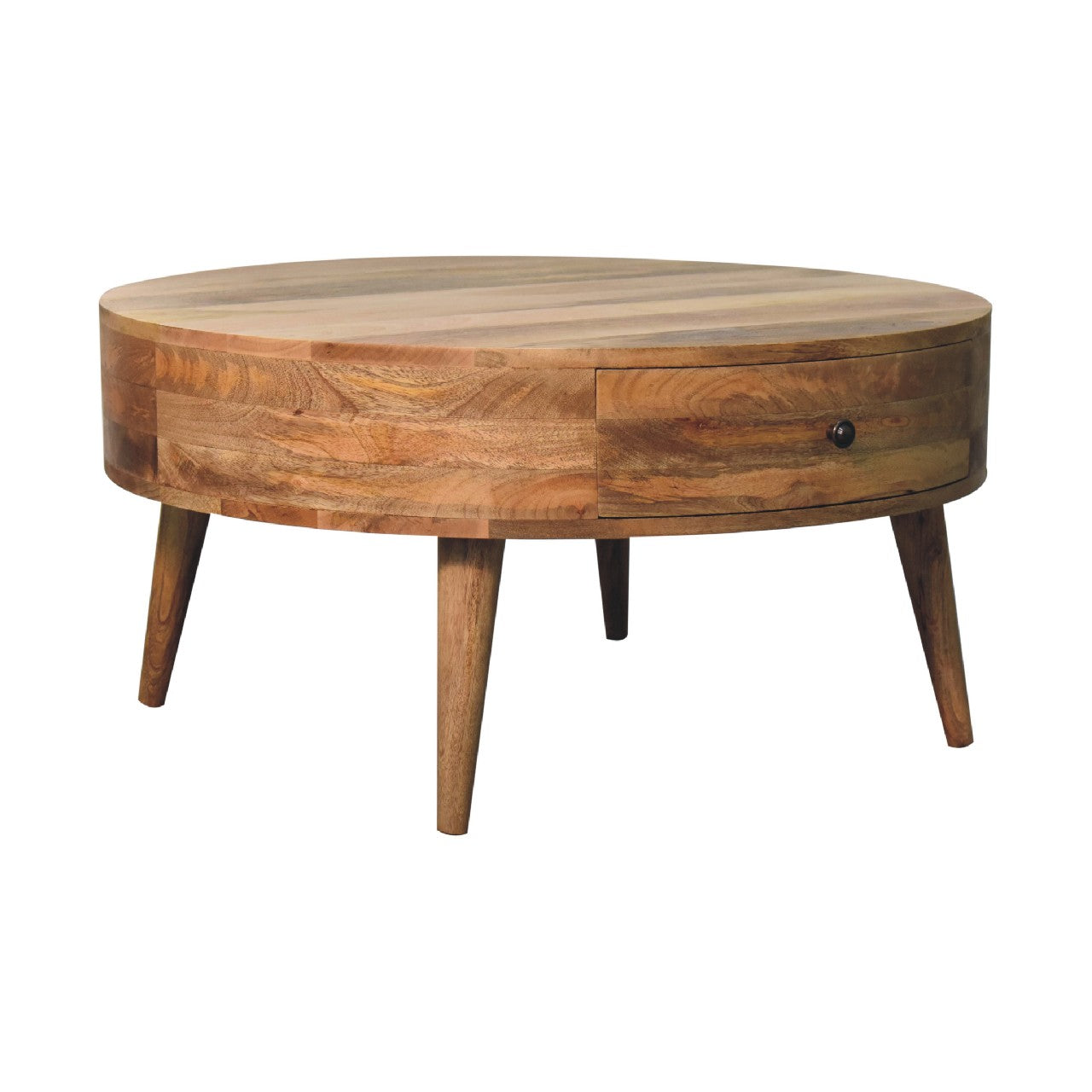 The Atlantis Coffee Table in Oak-like Finish