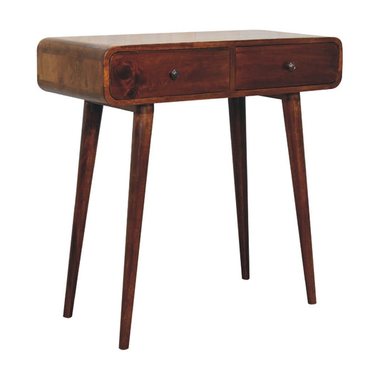 Nordic Rounded Console Table