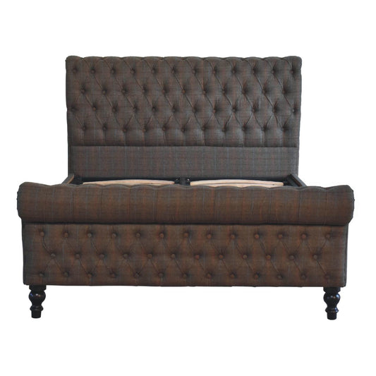 Windsor - Multi Tweed King Size Bed