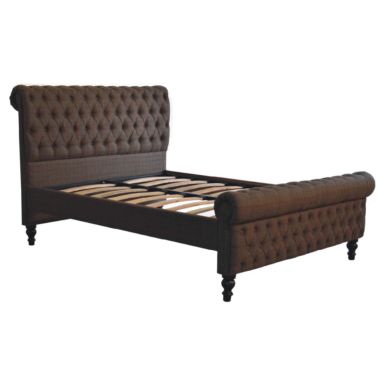 Windsor - Multi Tweed King Size Bed