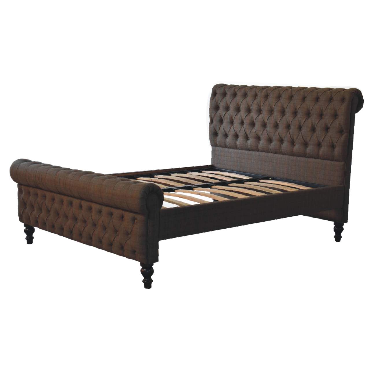 Windsor - Multi Tweed King Size Bed