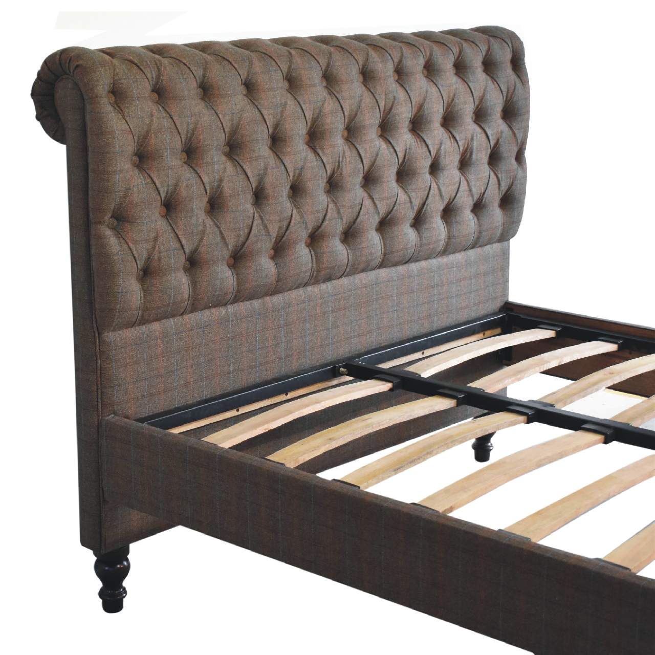 Windsor - Multi Tweed King Size Bed
