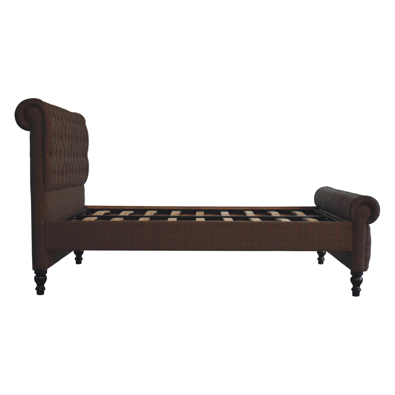 Windsor - Multi Tweed King Size Bed