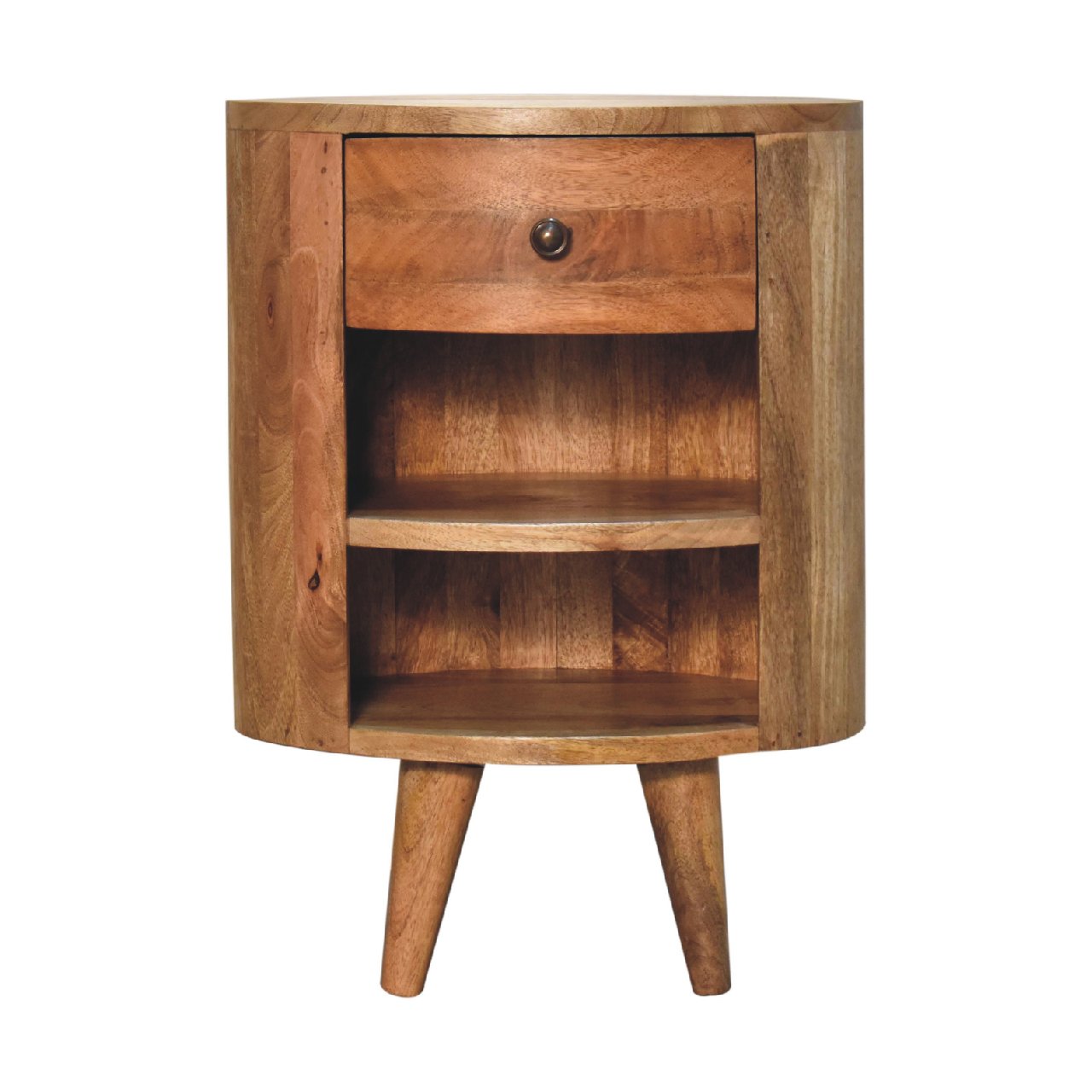 Cortez - Bedside Table in Oak-like Finish
