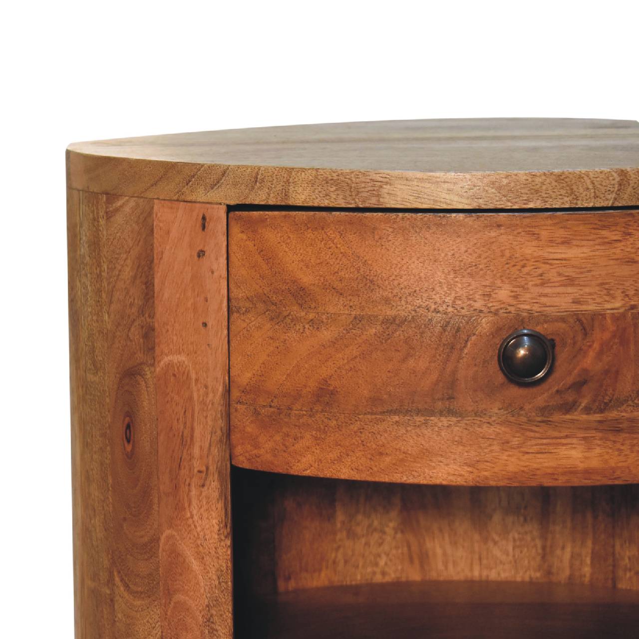 Cortez - Bedside Table in Oak-like Finish