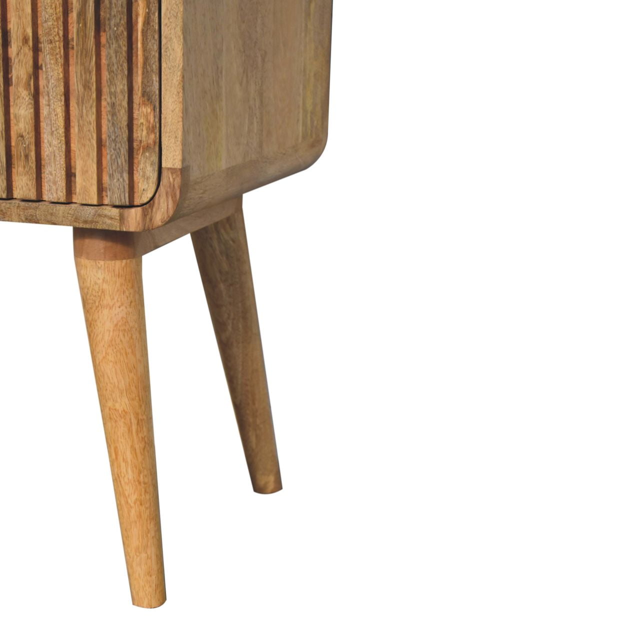 Keld - Ridged Bedside Table