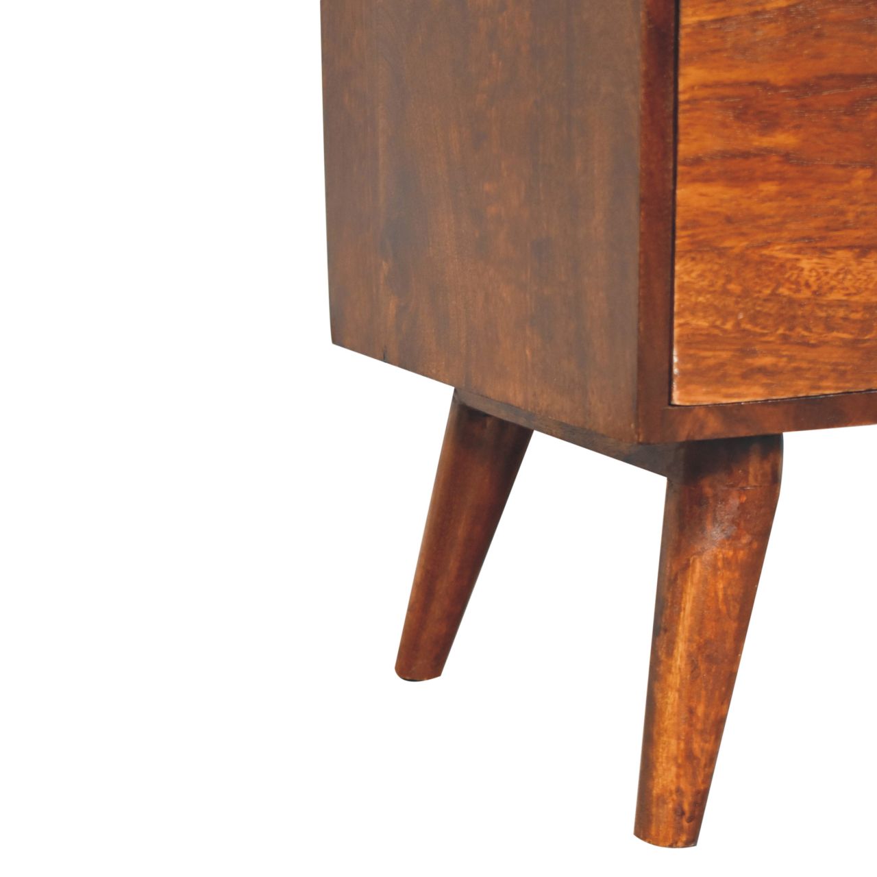 Takt - Bedside Table in Chestnut Finish