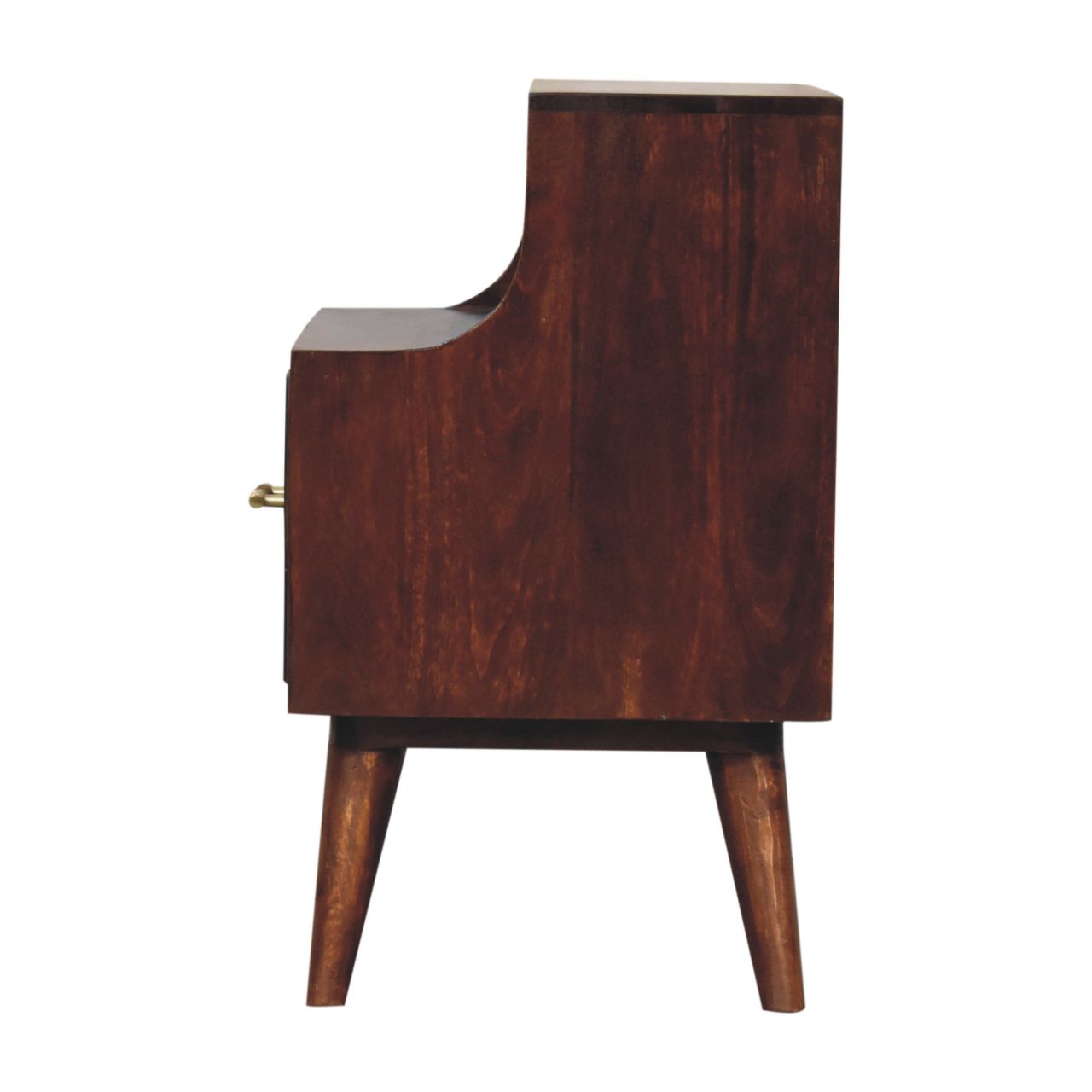 Takt - Bedside Table in Chestnut Finish
