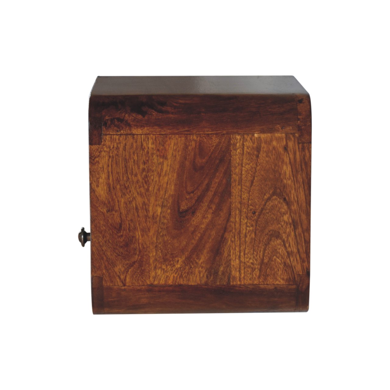 Wall Mounted Bedside Table in Chestnut Finish