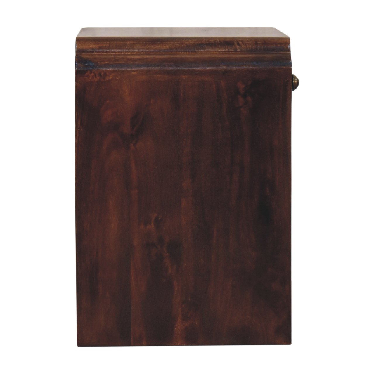 Newton Bedside Table in California Walnut Finish