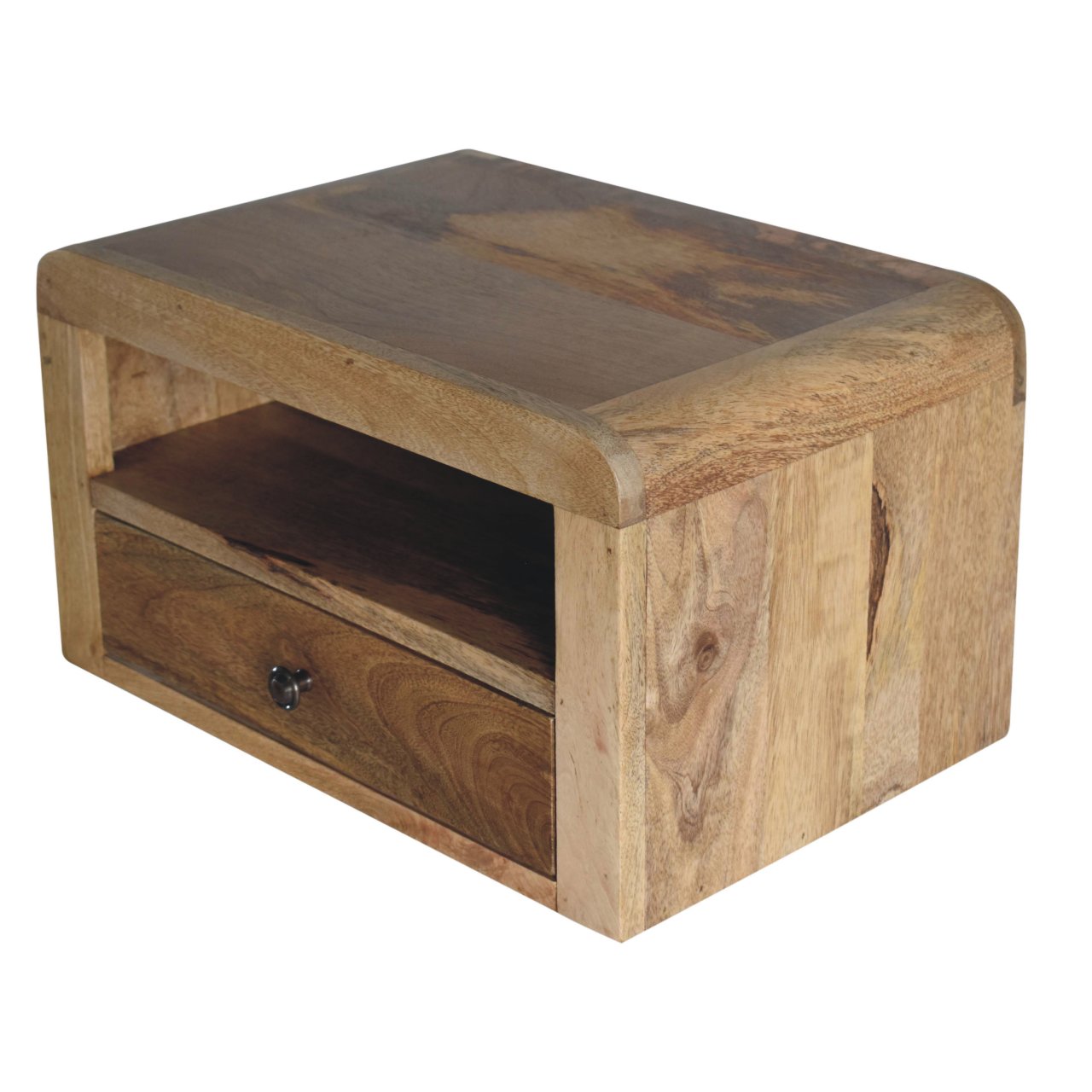 Elowen - Floating Bedside Table in Oak-like Finish