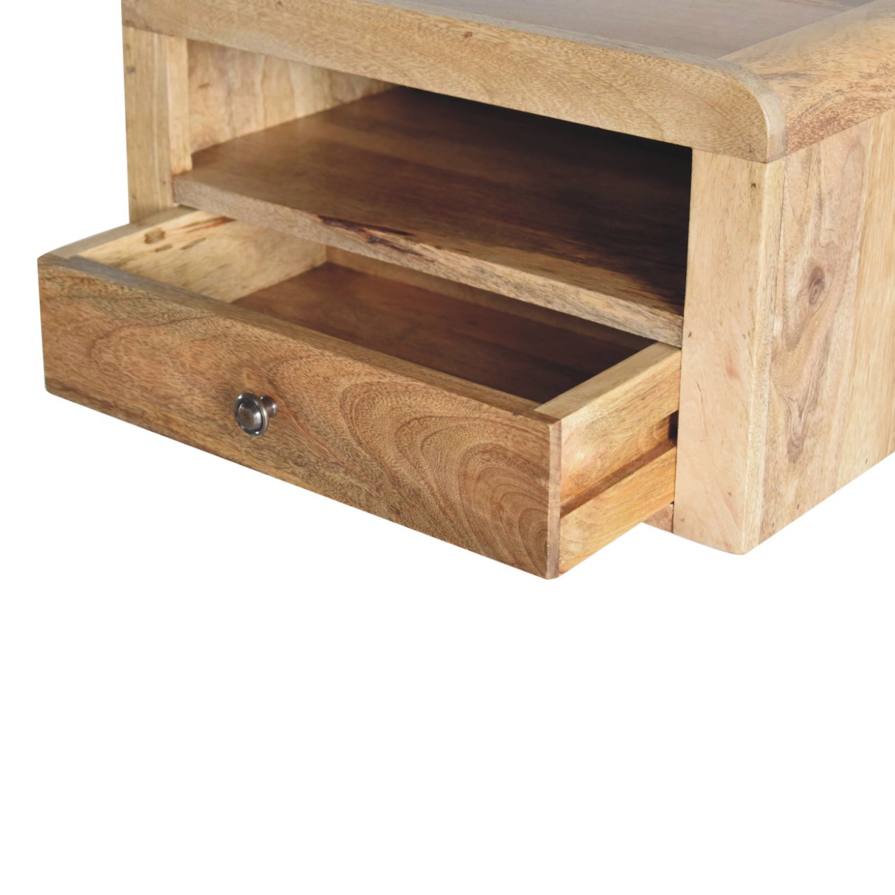 Elowen - Floating Bedside Table in Oak-like Finish