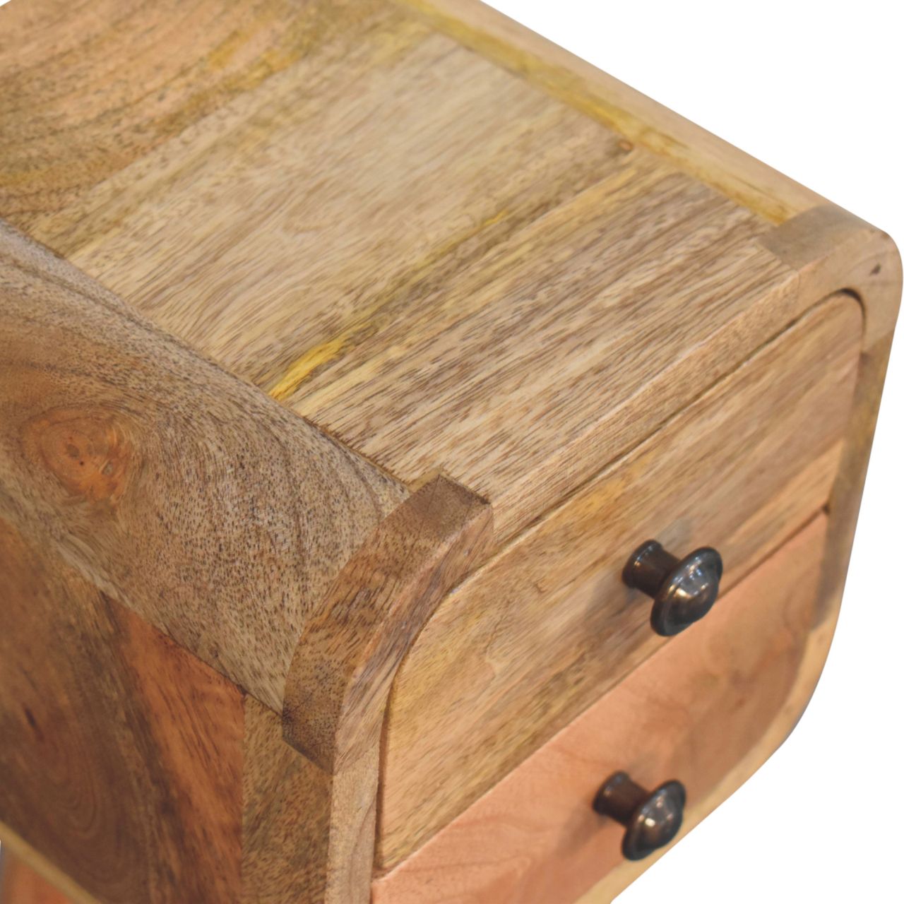 Mini Bedside Table in Oak-like finish