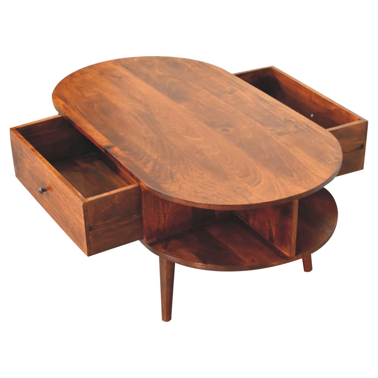 Arne - Coffee Table in Chestnut Finish