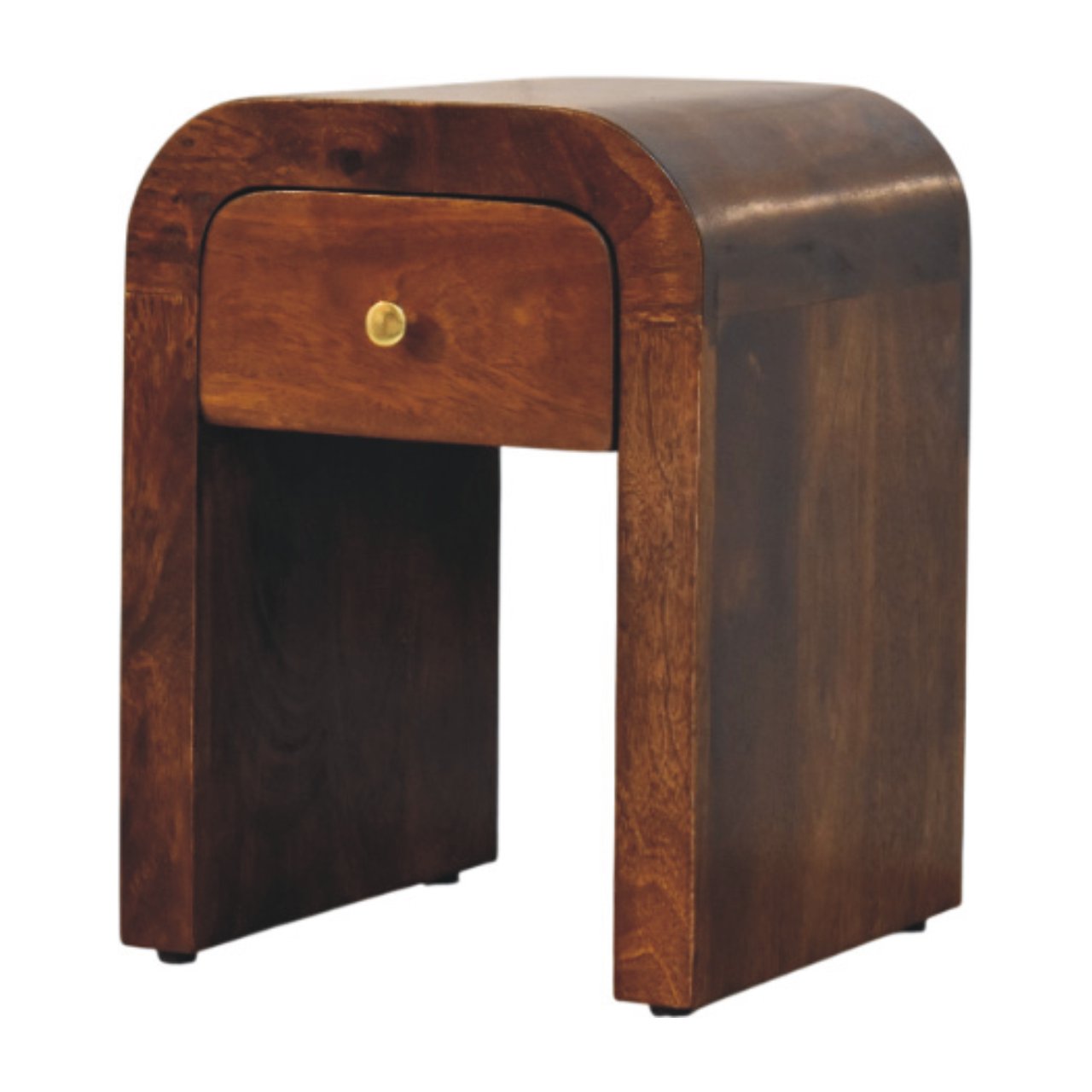 Darcy - Mini Nightstand in Chestnut Finish