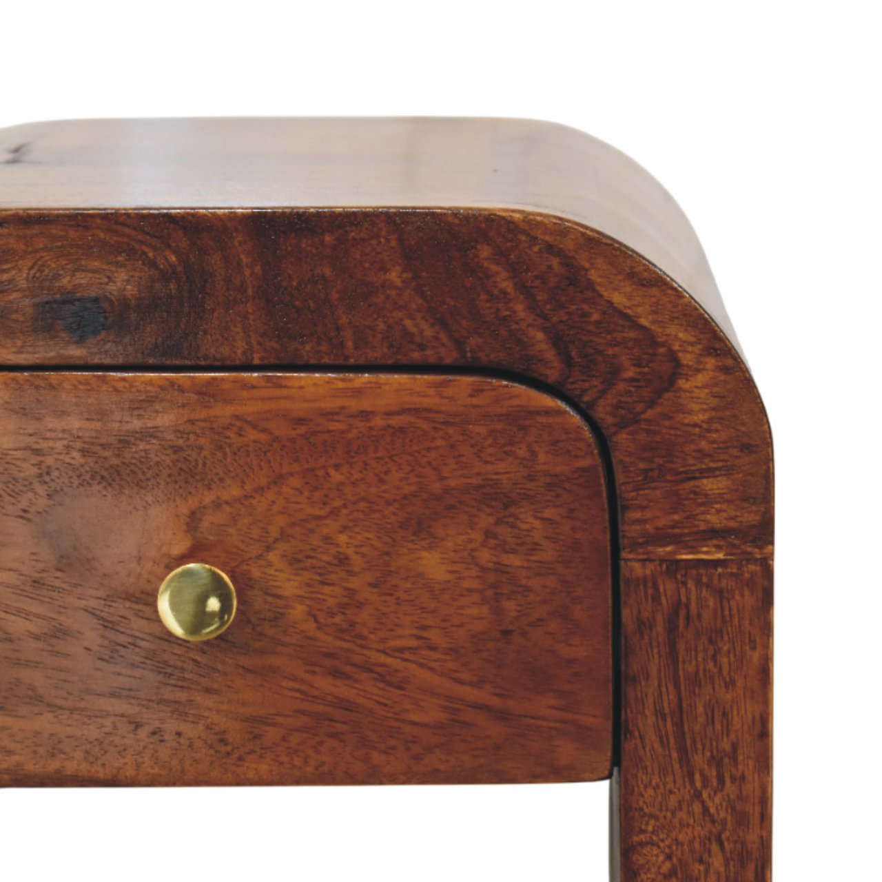 Darcy - Mini Nightstand in Chestnut Finish