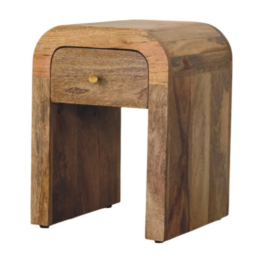 Darcy Mini Nightstand in Oak-like Finish